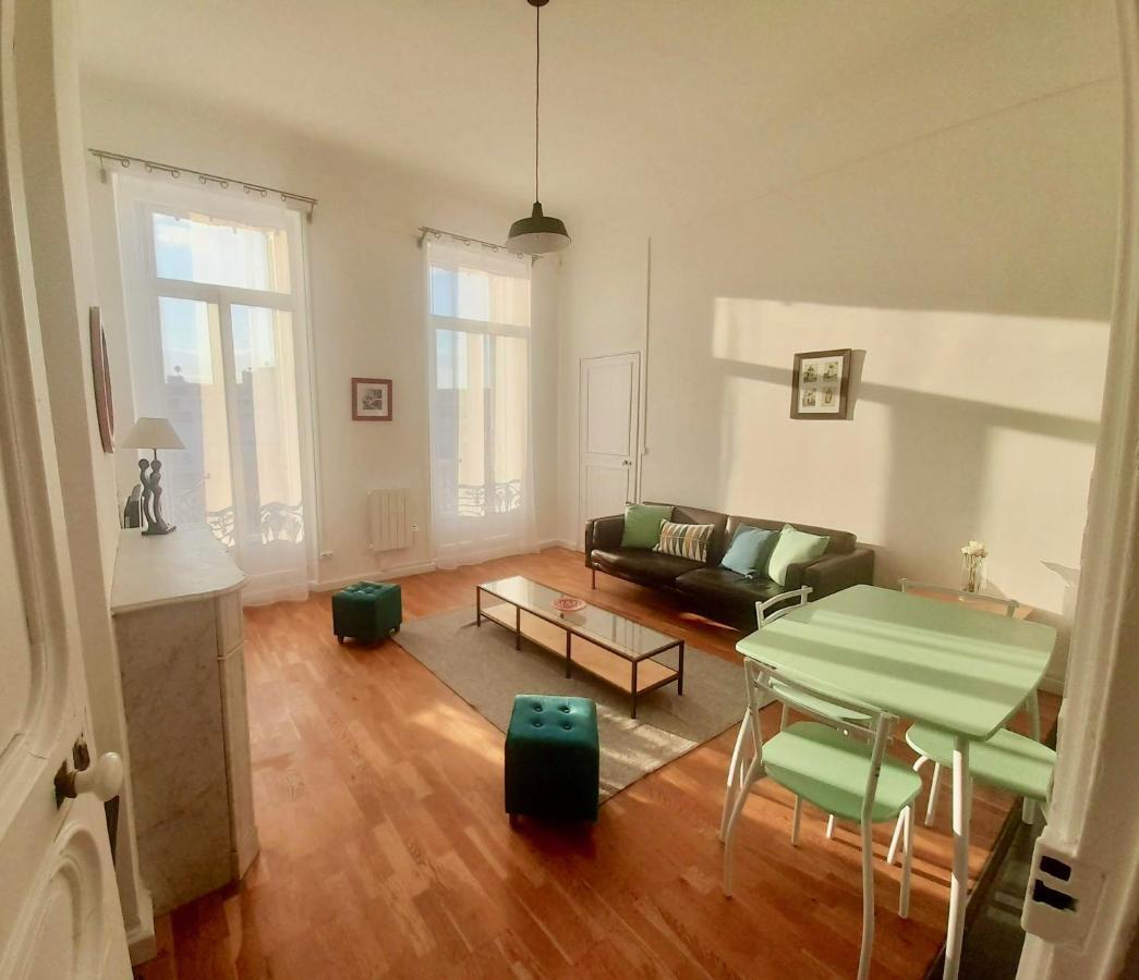 Spacieux Et Lumineux Appartement Vue Mer Joliette Марсель Экстерьер фото